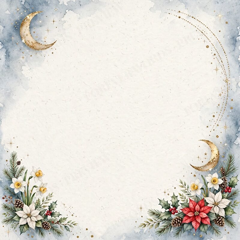 Included message card for Narcissus Moon & Bloom Necklace for Daughter – Personalized Gift from Dad