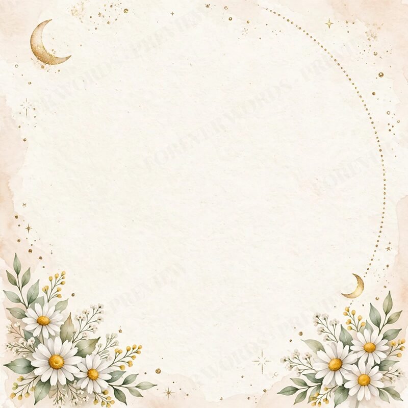 Included message card for Daisy Moon & Bloom Necklace for Daughter – Personalized Gift from Dad