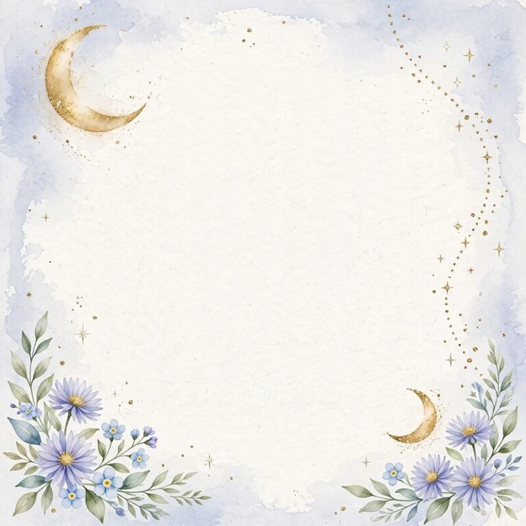 Midnight Sky card template